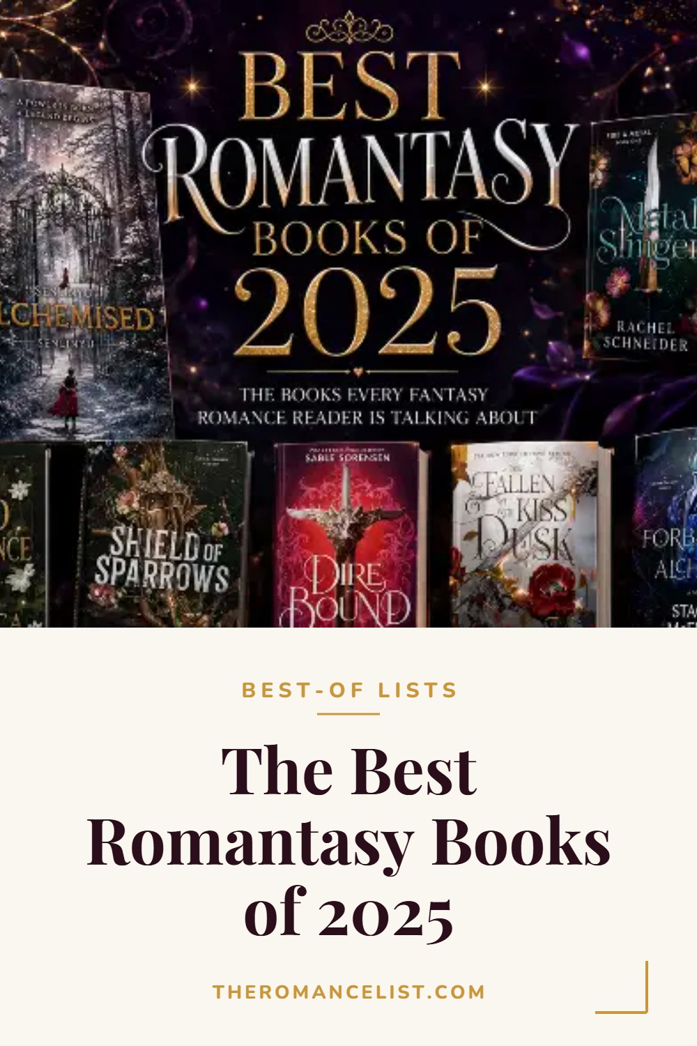 The Best Romantasy Books of 2025 — The Romance List