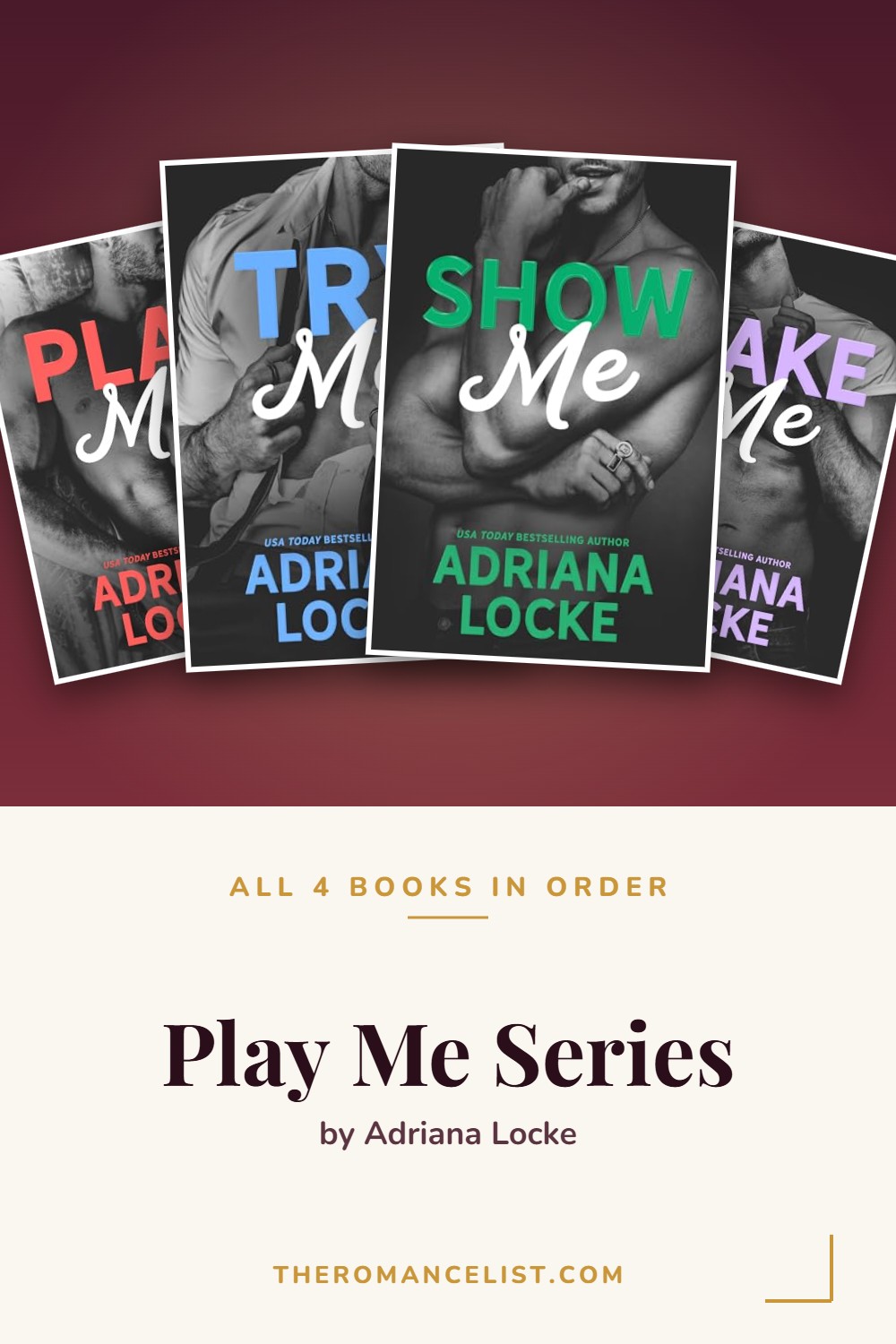 Play Me Series by Adriana Locke — books in order