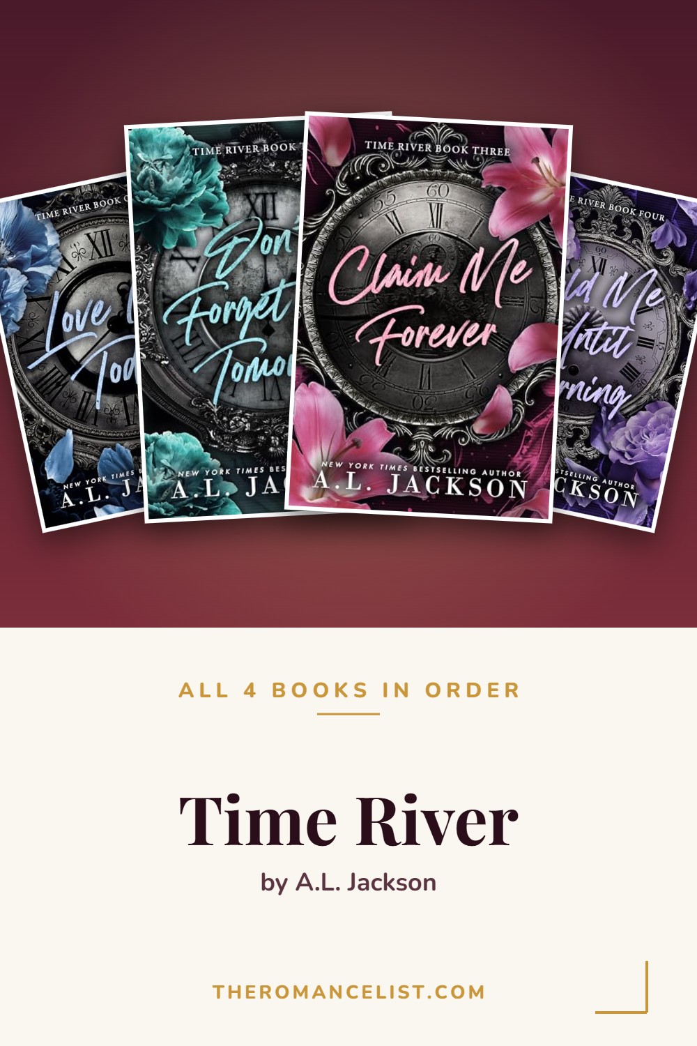 Time River by A.L. Jackson — books in order