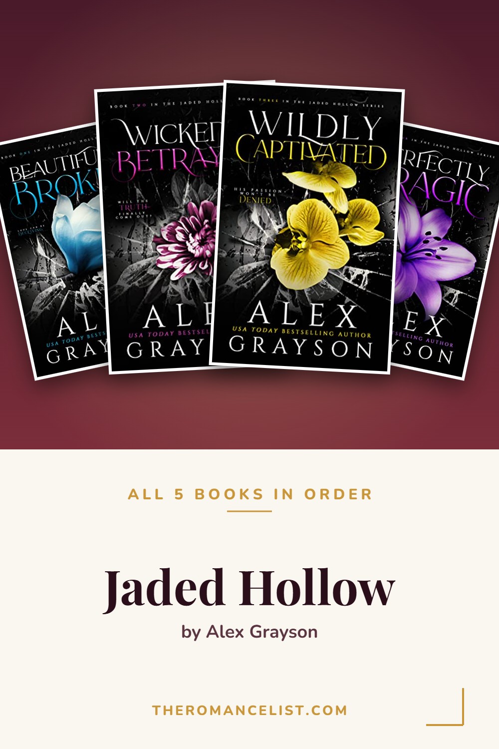 Jaded Hollow by Alex Grayson — books in order