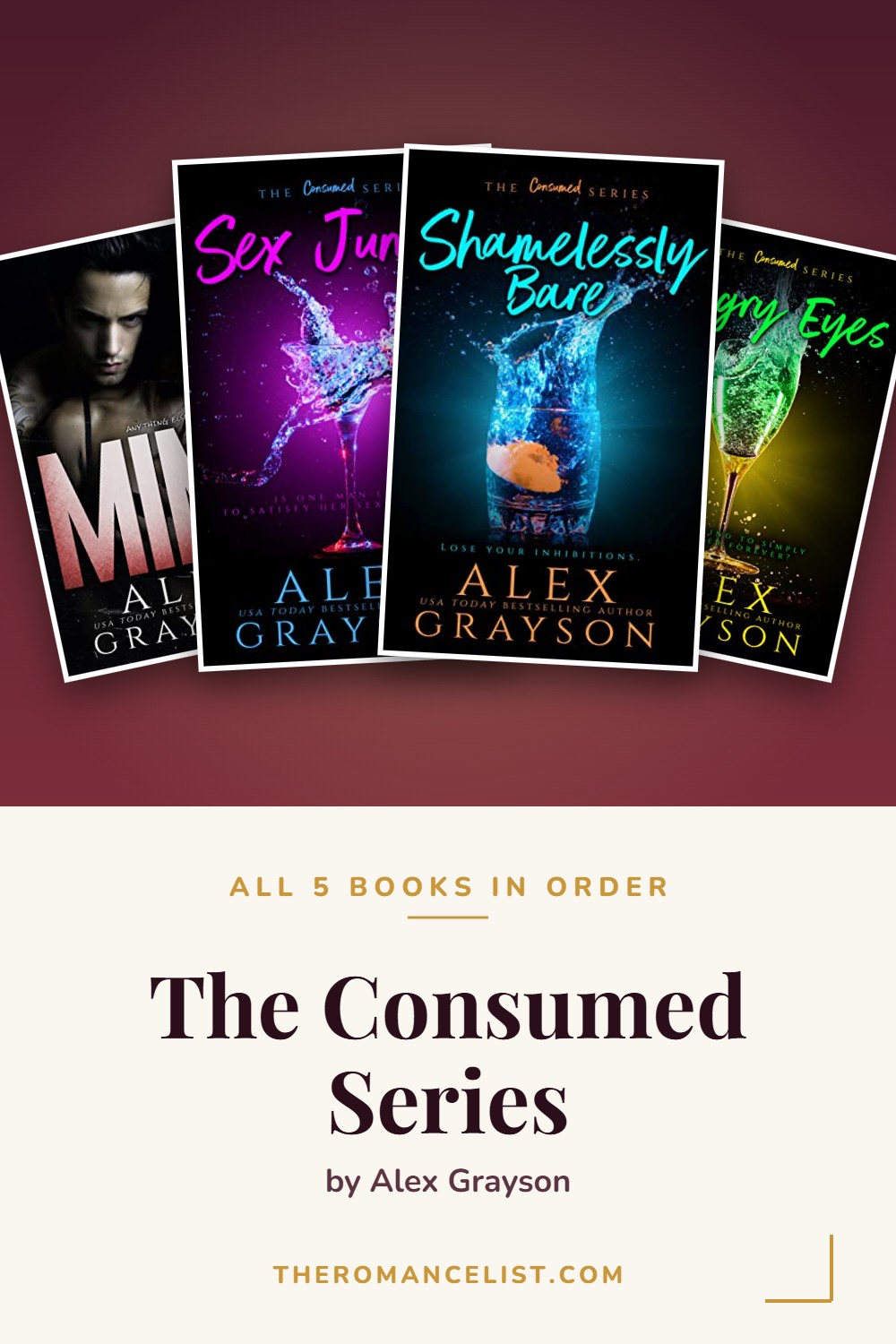 The Consumed Series by Alex Grayson — books in order