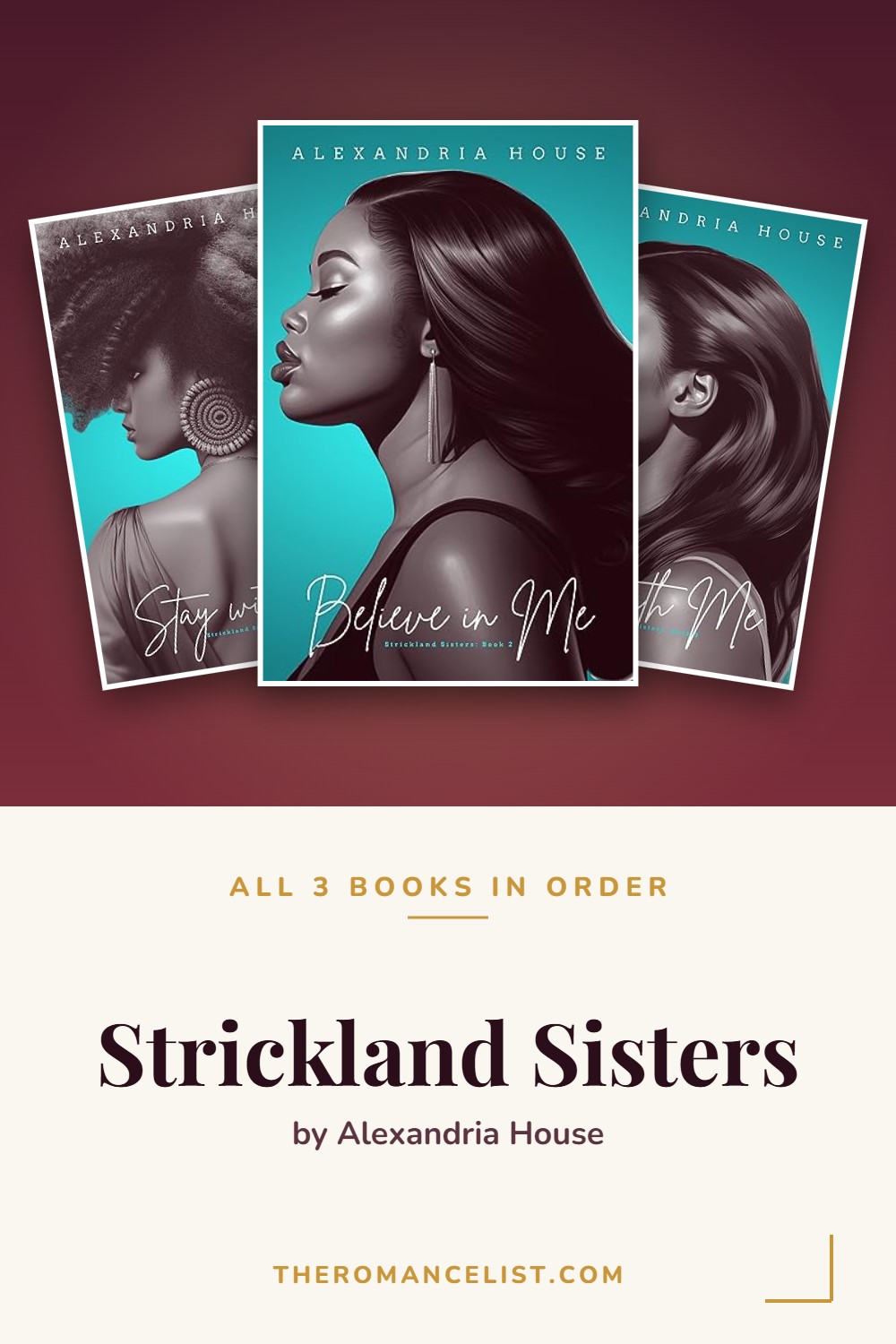 Strickland Sisters by Alexandria House — books in order