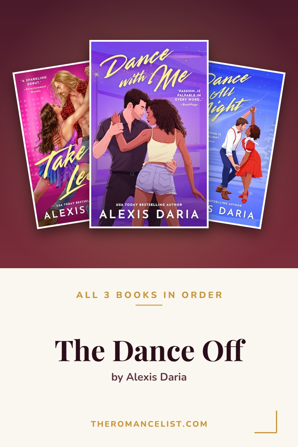 The Dance Off by Alexis Daria — books in order