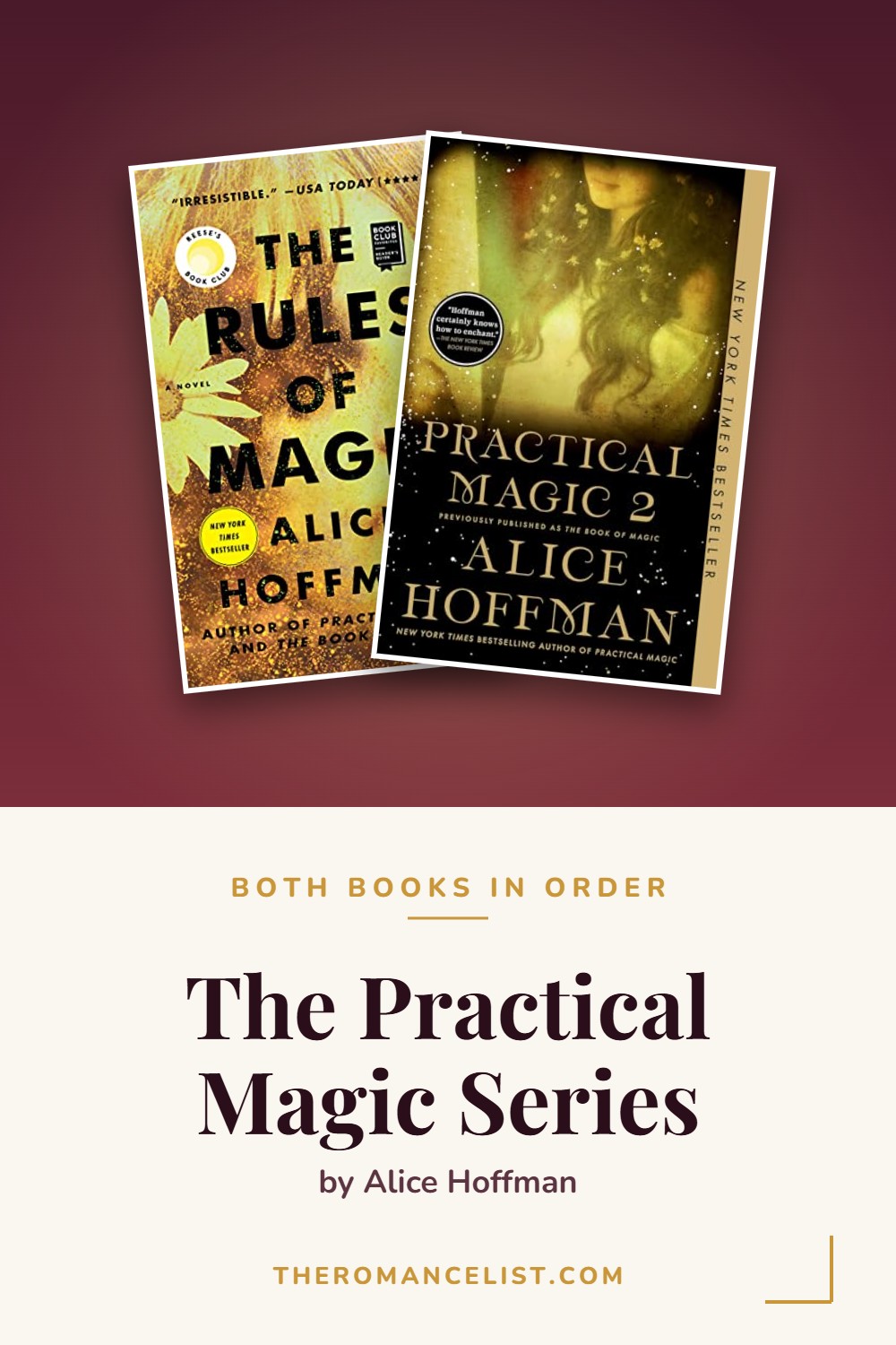 The Practical Magic Series by Alice Hoffman — books in order