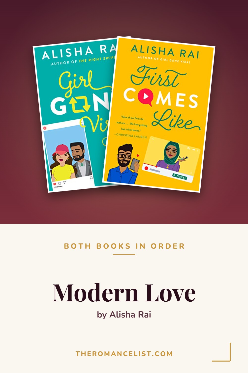 Modern Love by Alisha Rai — books in order