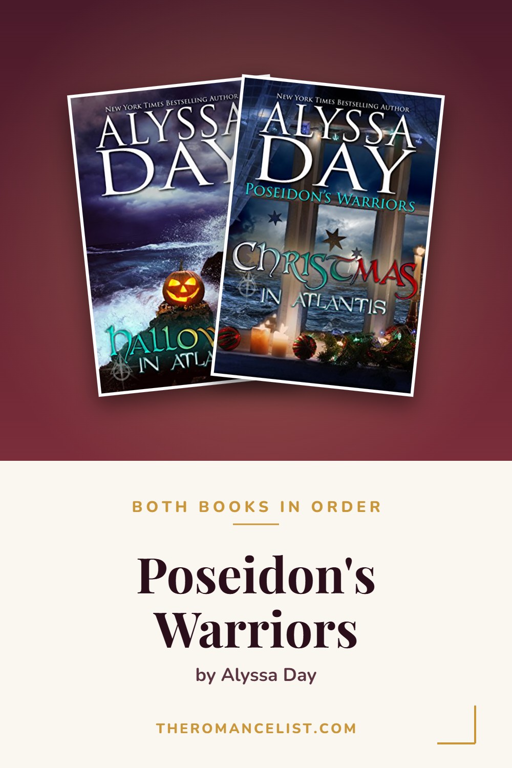 Poseidon's Warriors by Alyssa Day — books in order