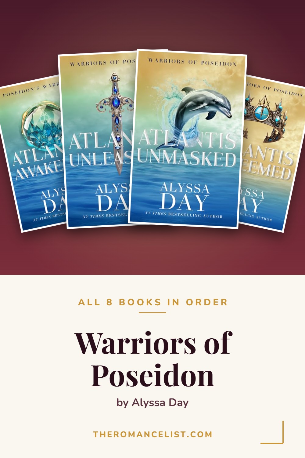 Warriors of Poseidon by Alyssa Day — books in order