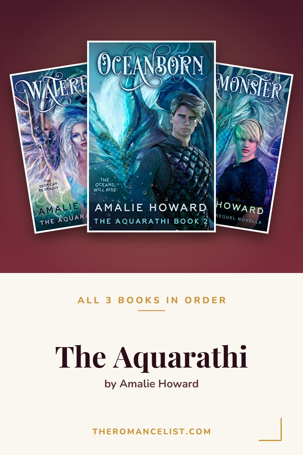 The Aquarathi by Amalie Howard — books in order