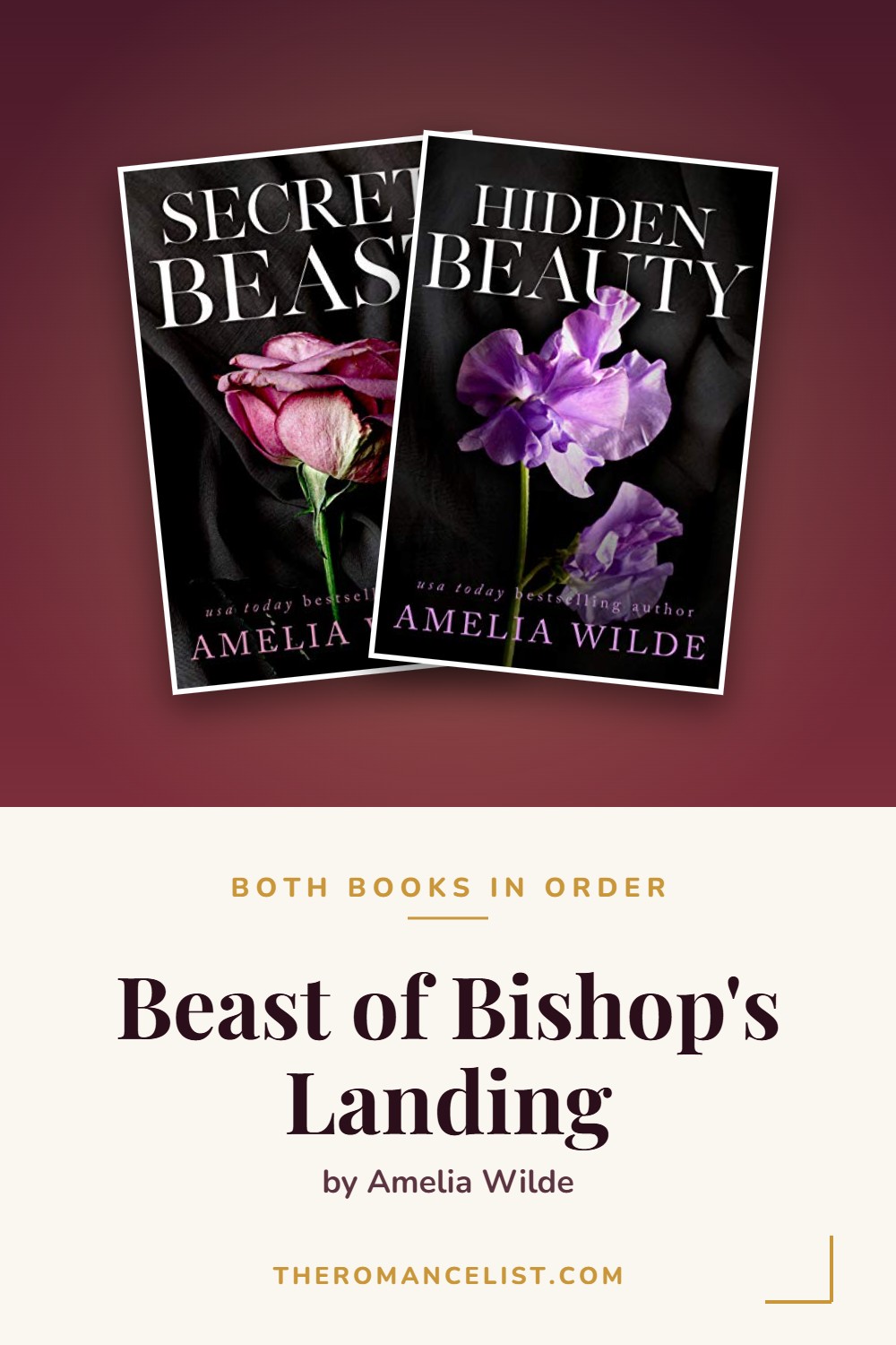 Beast of Bishop's Landing by Amelia Wilde — books in order