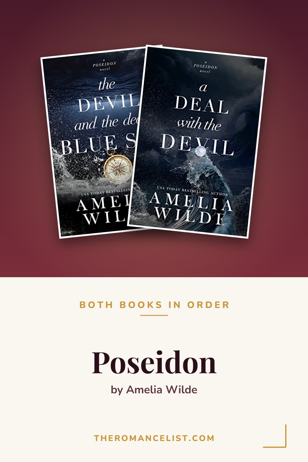 Poseidon by Amelia Wilde — books in order