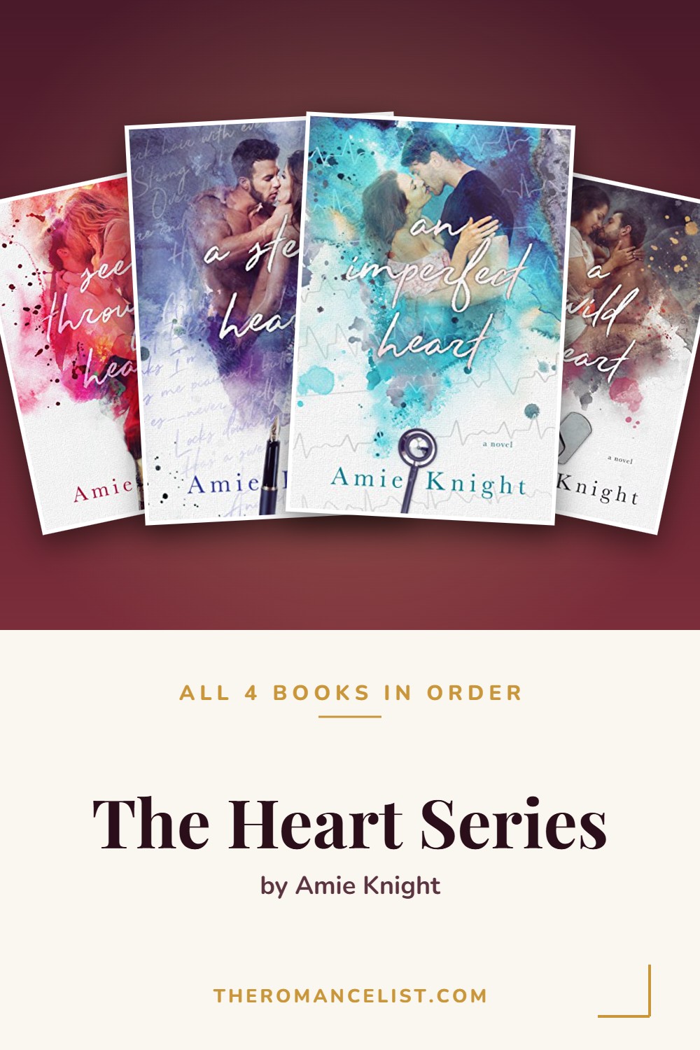 The Heart Series by Amie Knight — books in order
