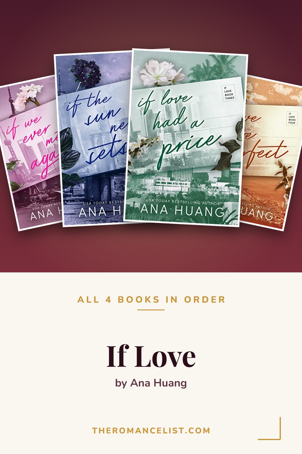 If Love by Ana Huang — books in order