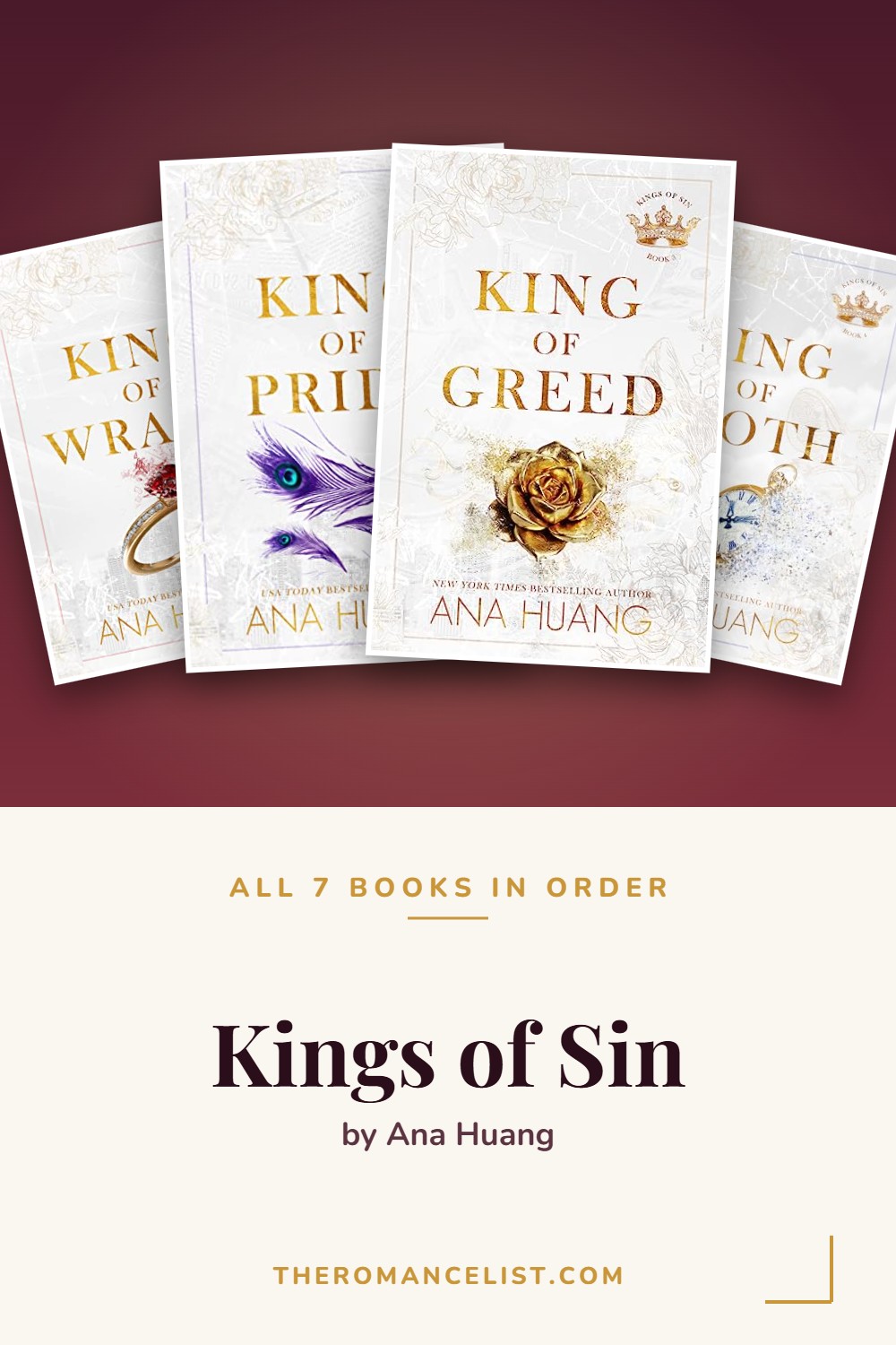 Kings of Sin by Ana Huang — books in order