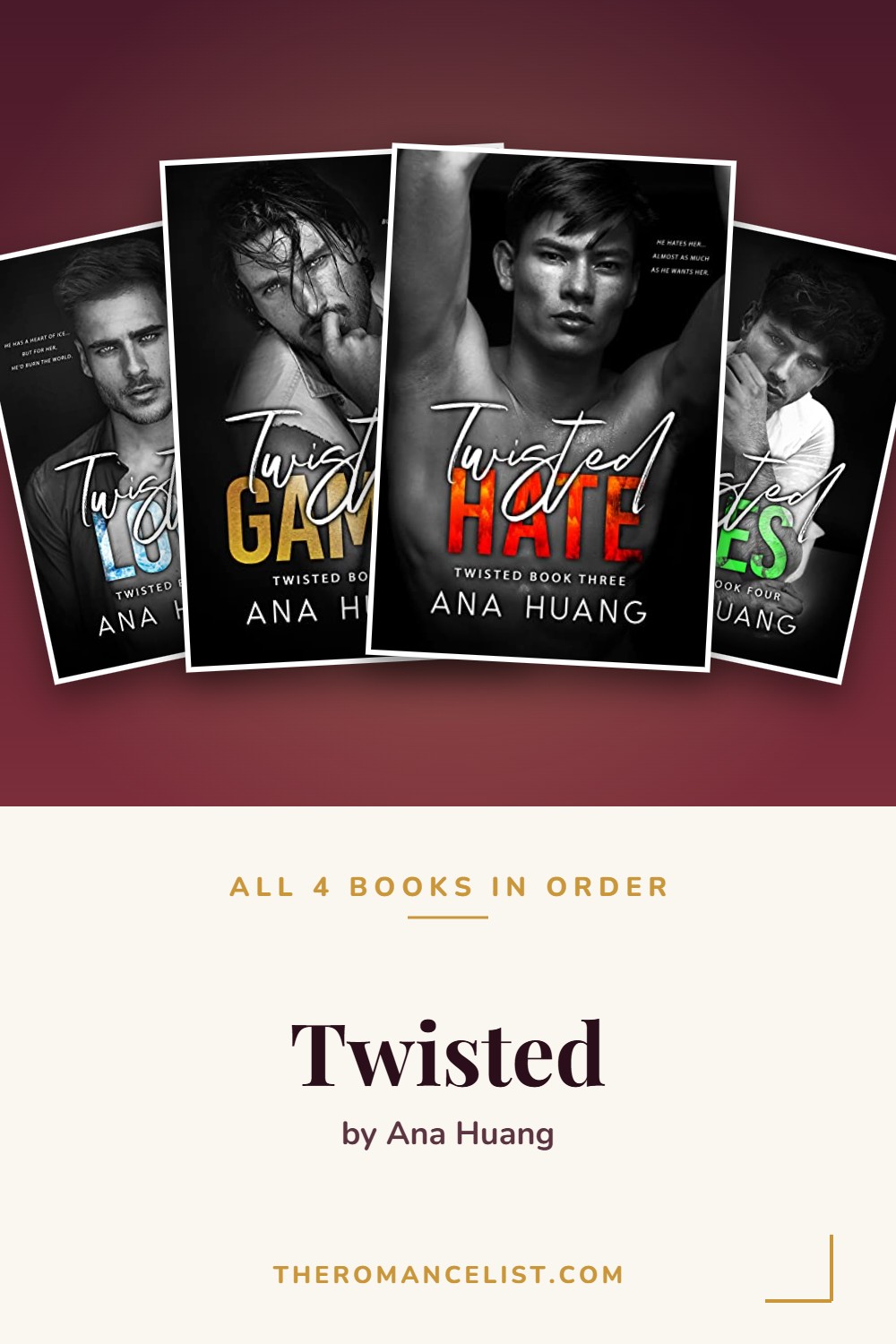 Twisted by Ana Huang — books in order