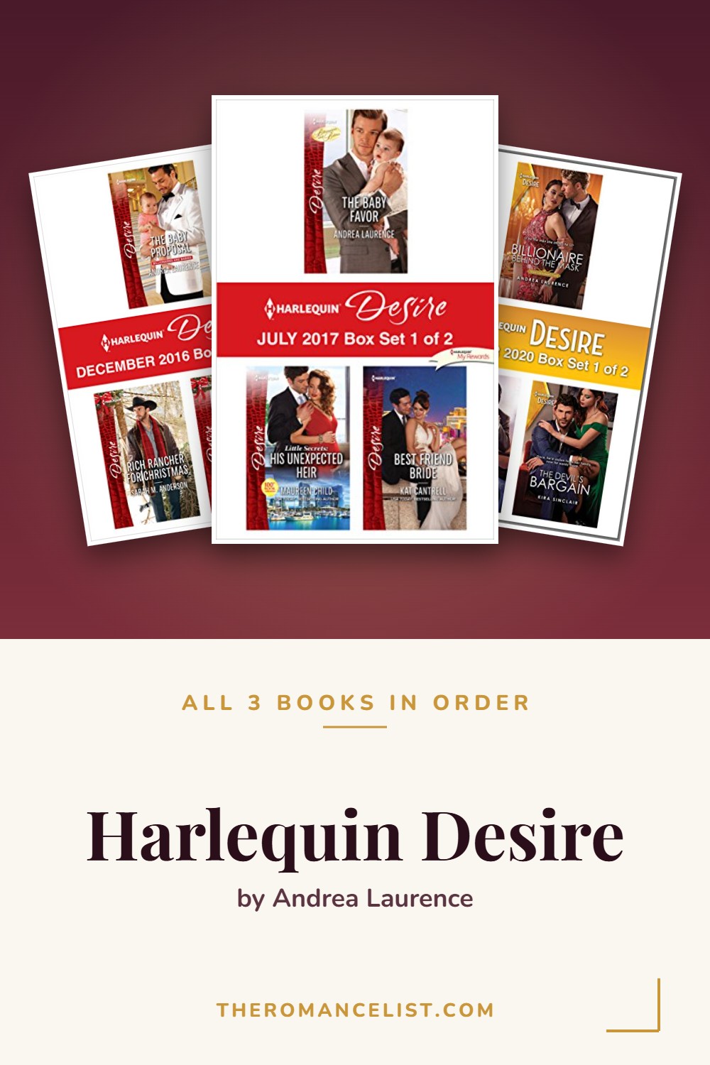 Harlequin Desire by Andrea Laurence — books in order
