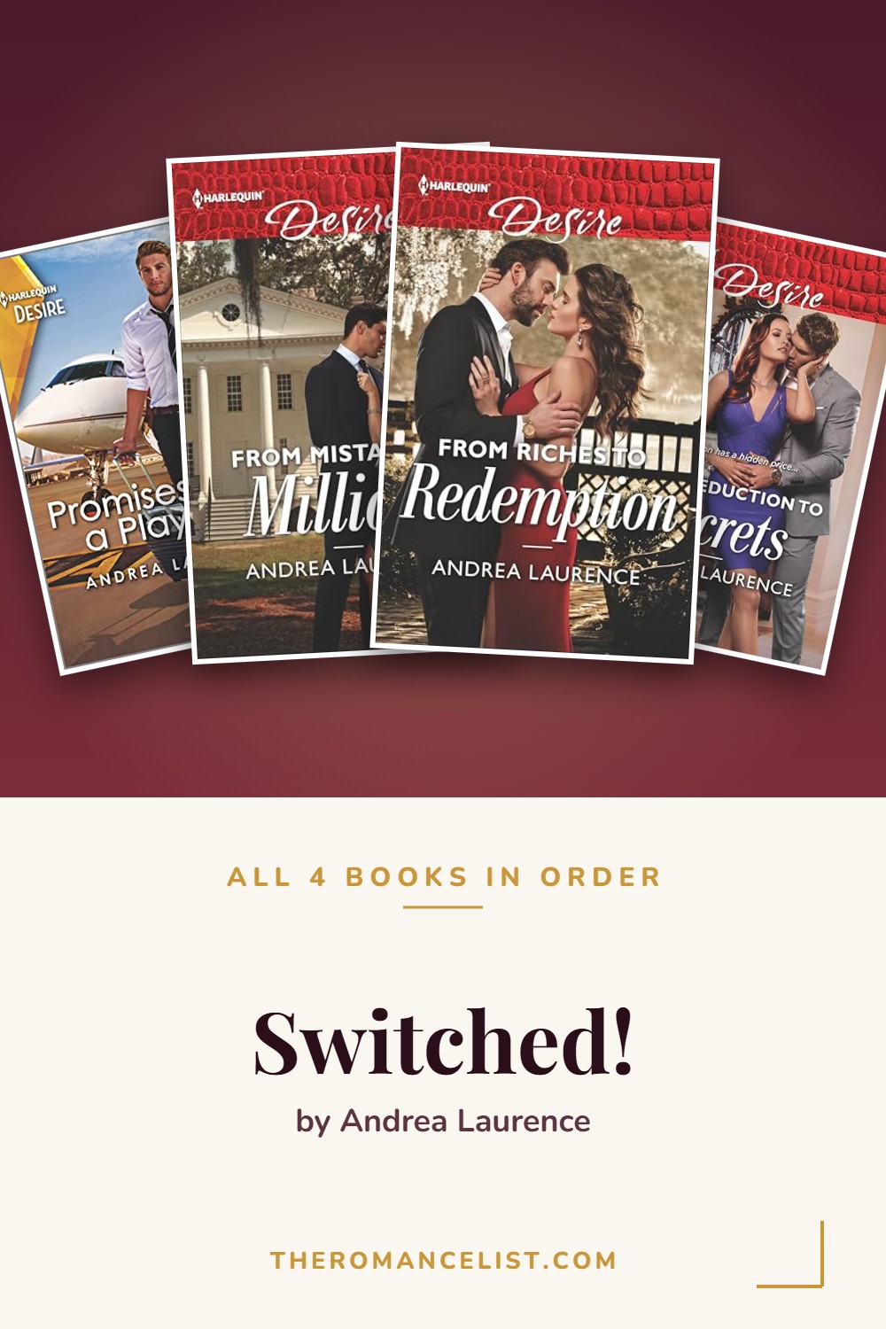 Switched! by Andrea Laurence — books in order