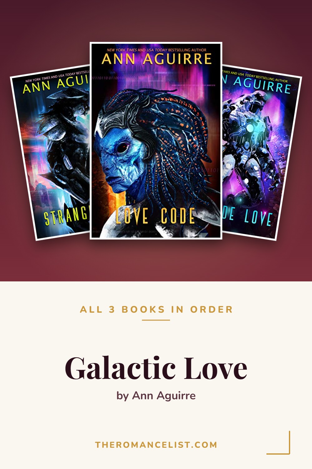 Galactic Love by Ann Aguirre — books in order