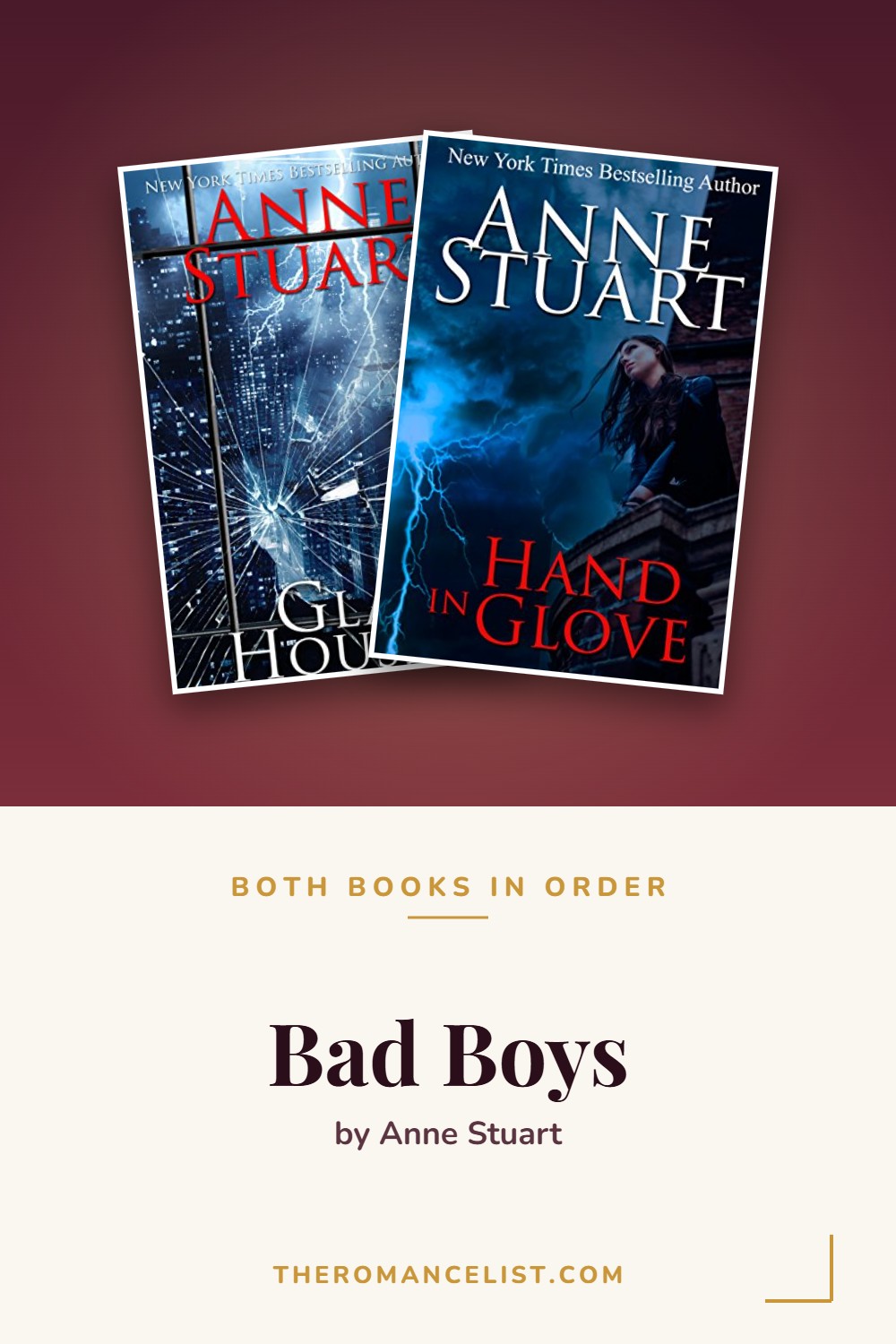 Bad Boys by Anne Stuart — books in order