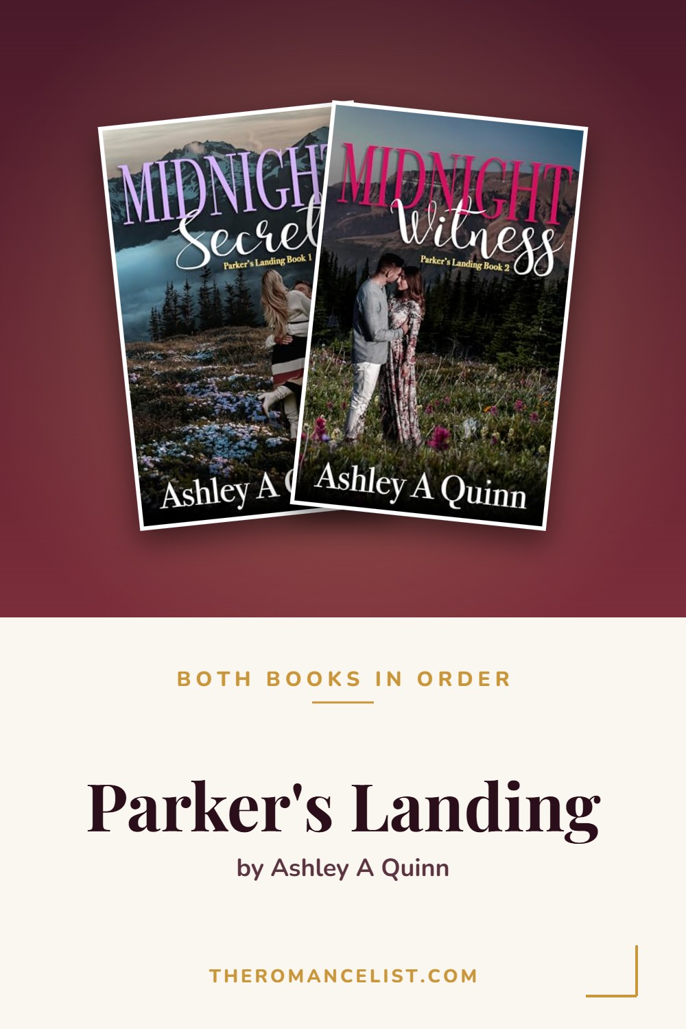 Parker's Landing by Ashley A Quinn — books in order