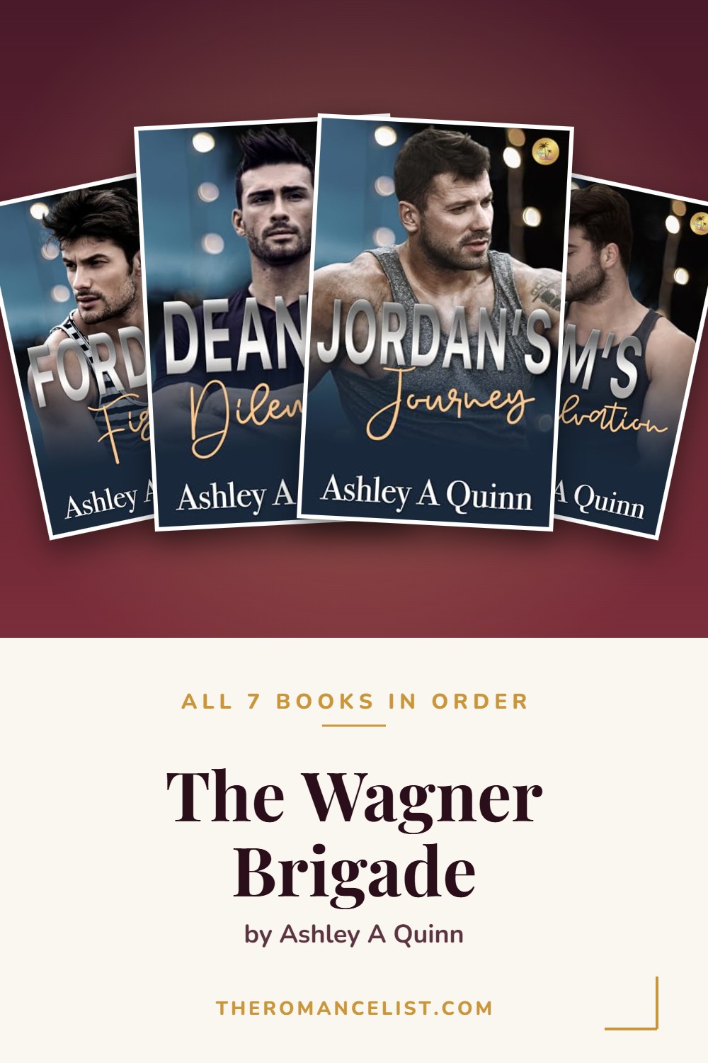 The Wagner Brigade by Ashley A Quinn — books in order