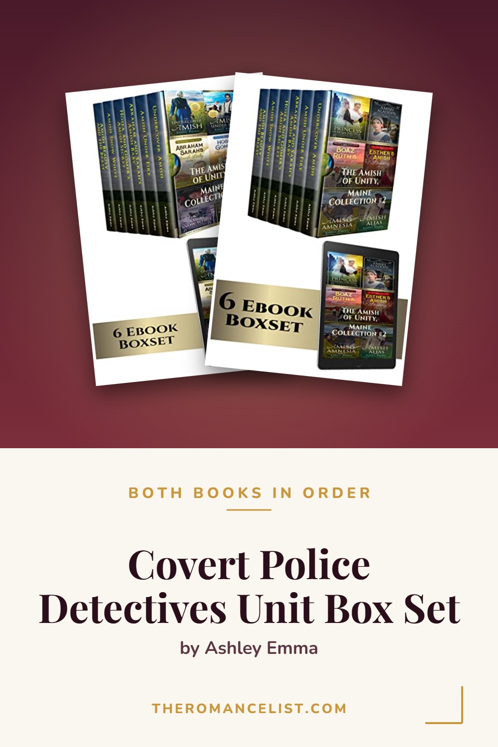 Covert Police Detectives Unit Box Set by Ashley Emma — books in order