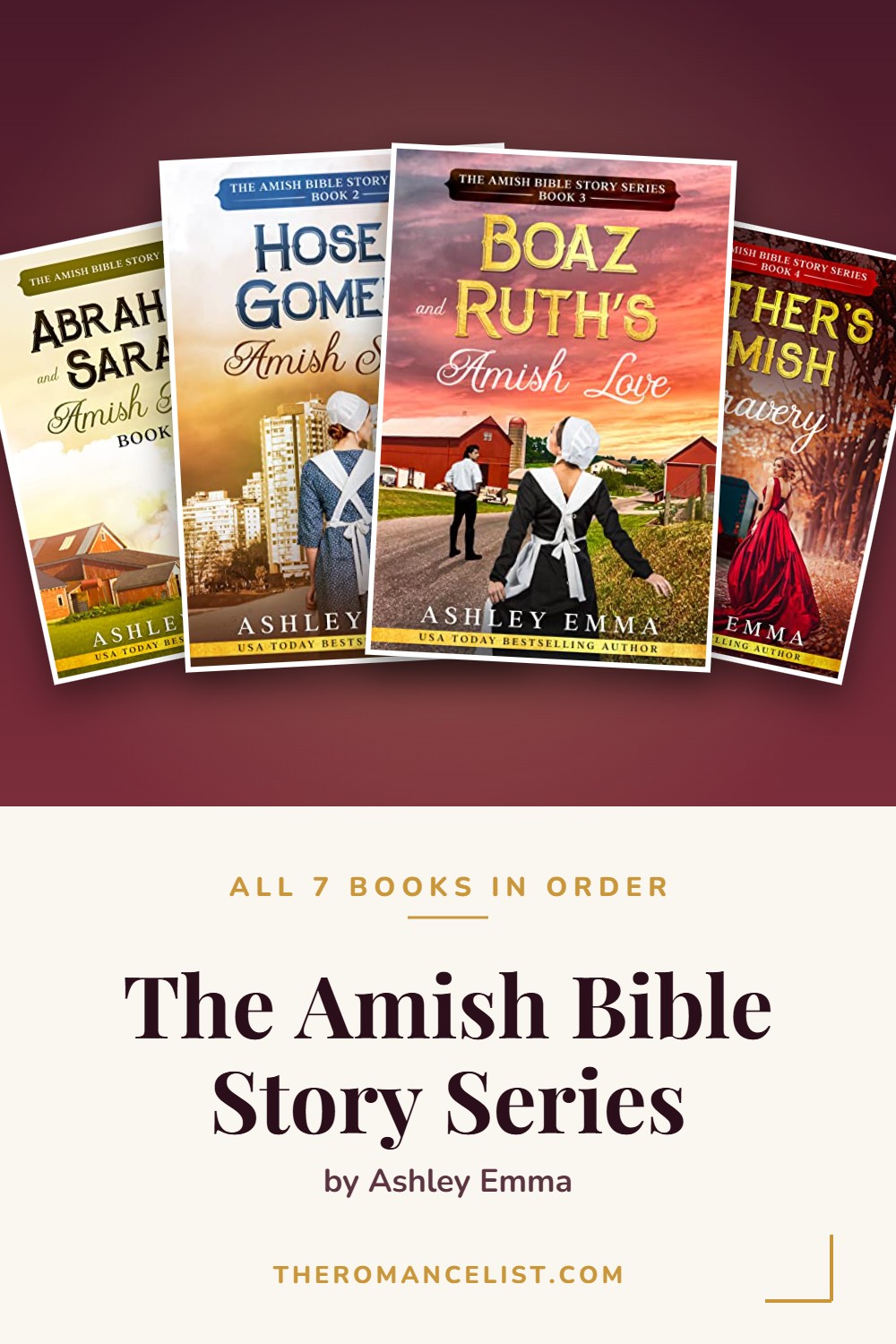 The Amish Bible Story Series by Ashley Emma — books in order