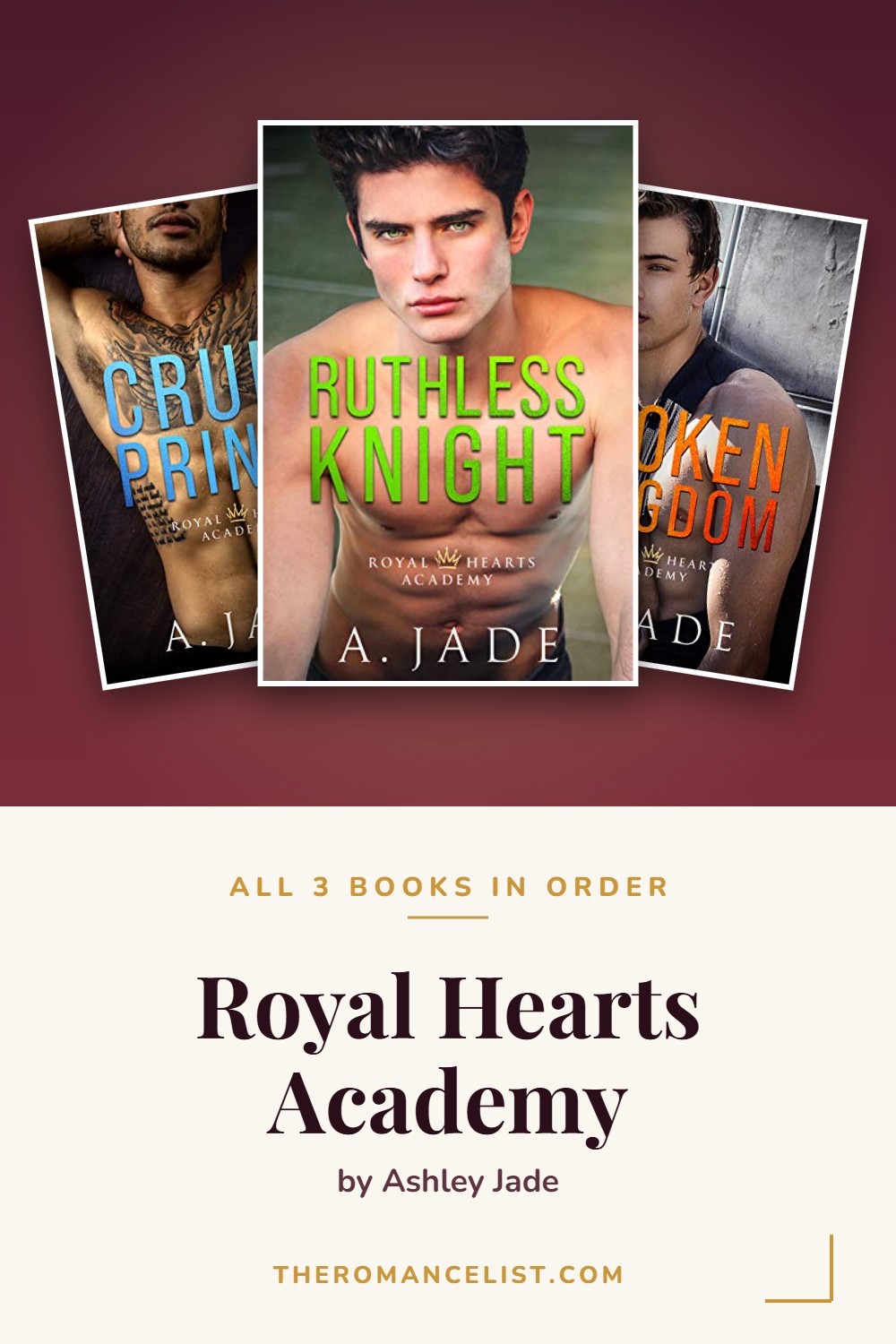 Royal Hearts Academy by Ashley Jade — books in order
