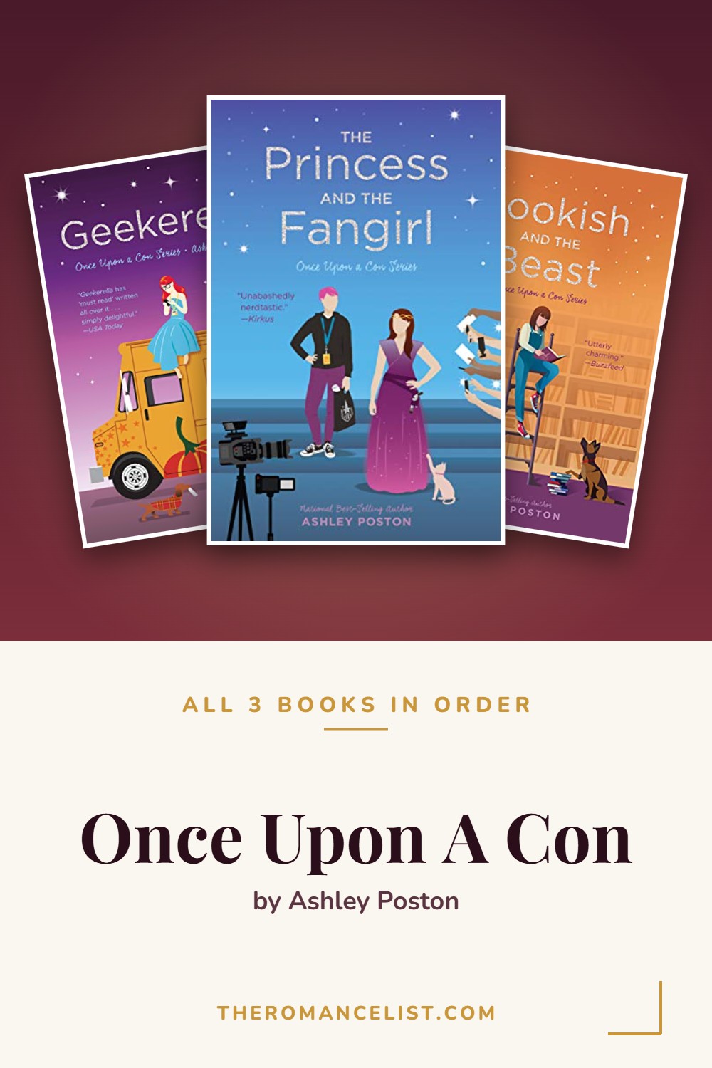 Once Upon A Con by Ashley Poston — books in order
