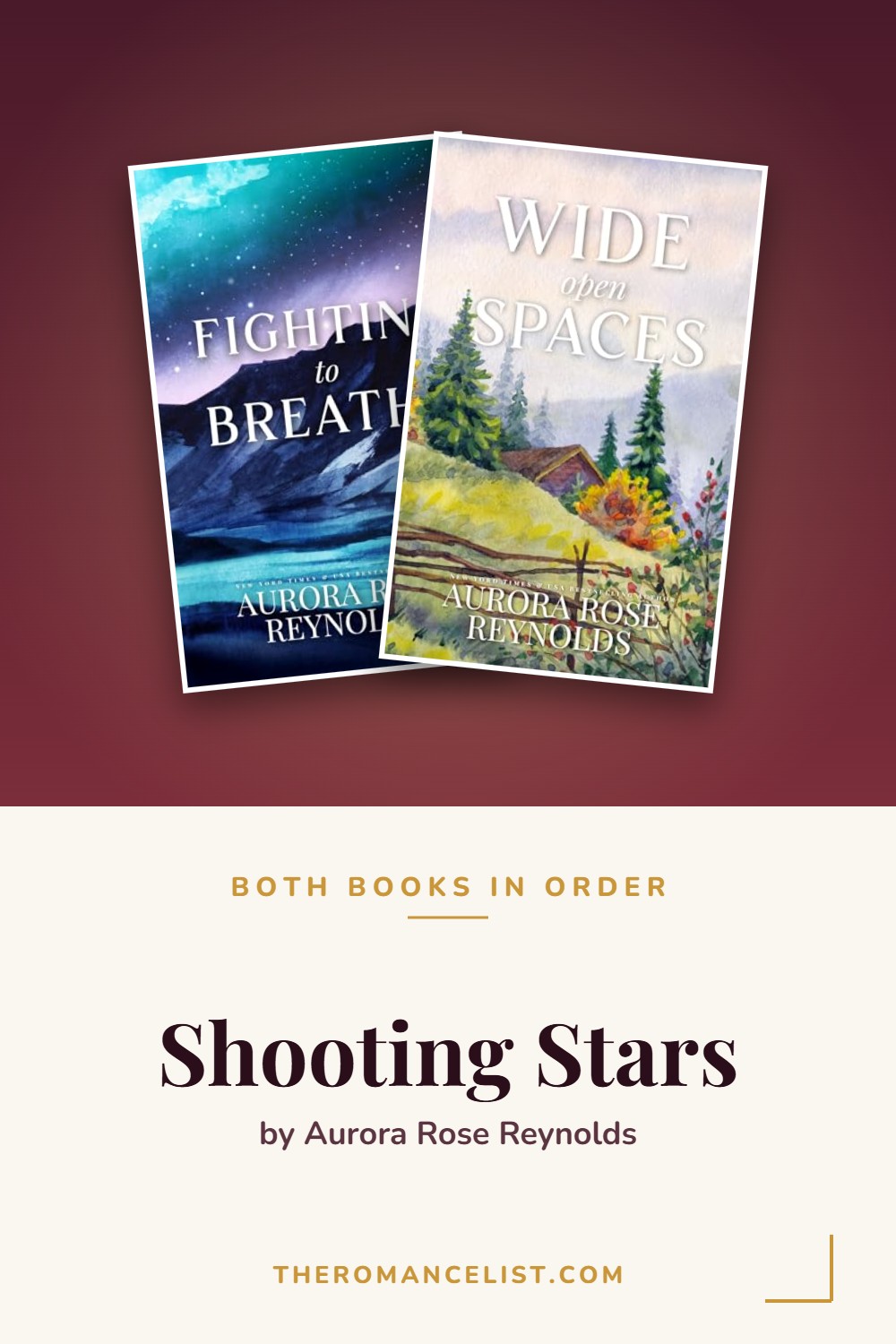Shooting Stars by Aurora Rose Reynolds — books in order