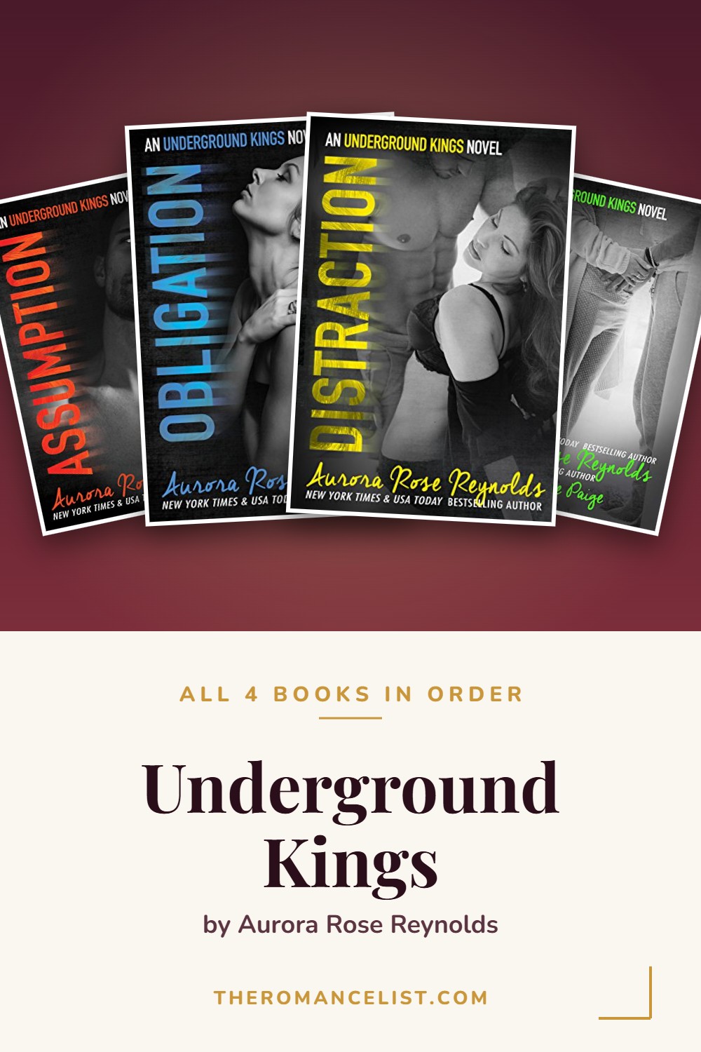 Underground Kings by Aurora Rose Reynolds — books in order