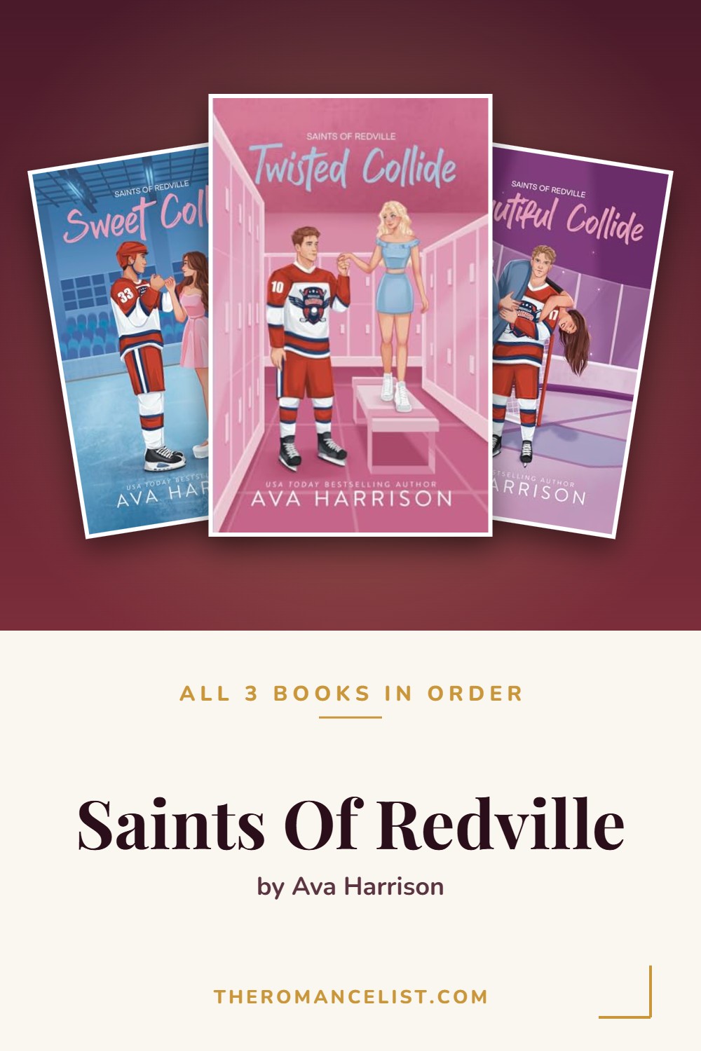 Saints Of Redville by Ava Harrison — books in order