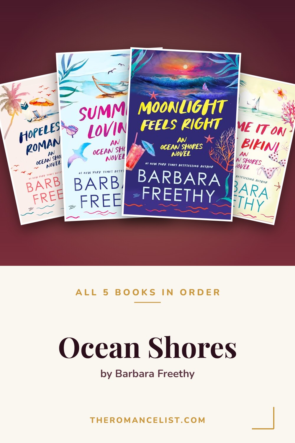 Ocean Shores by Barbara Freethy — books in order