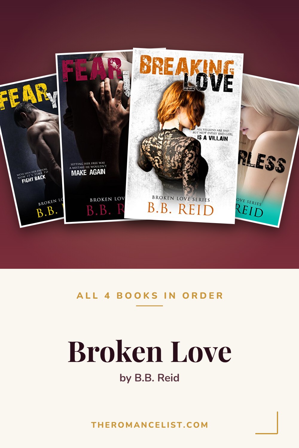 Broken Love by B.B. Reid — books in order
