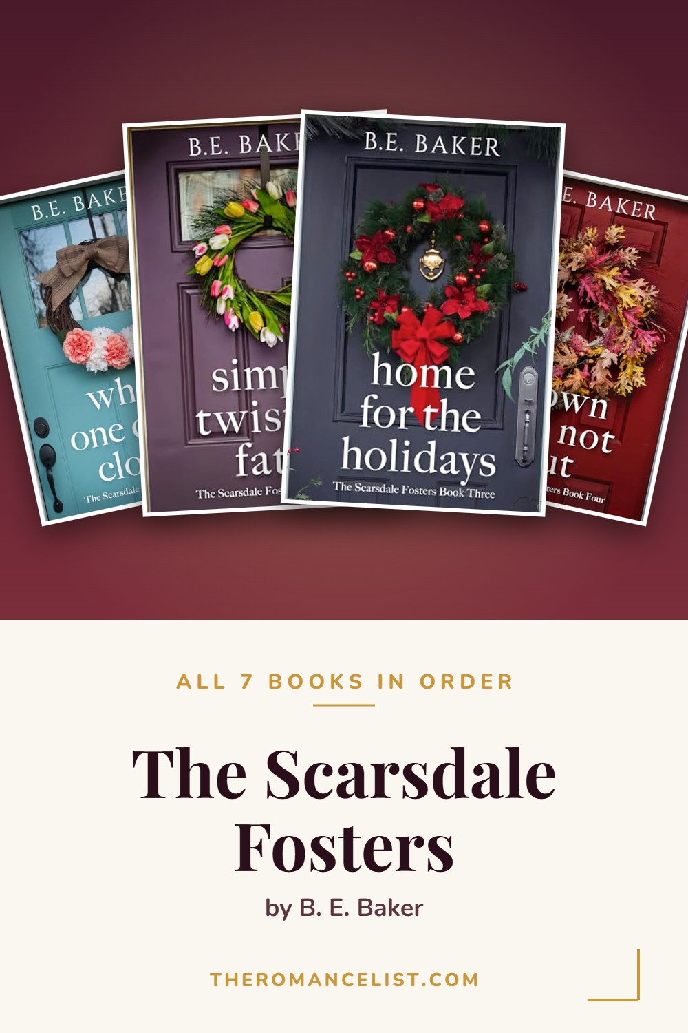 The Scarsdale Fosters by B. E. Baker — books in order