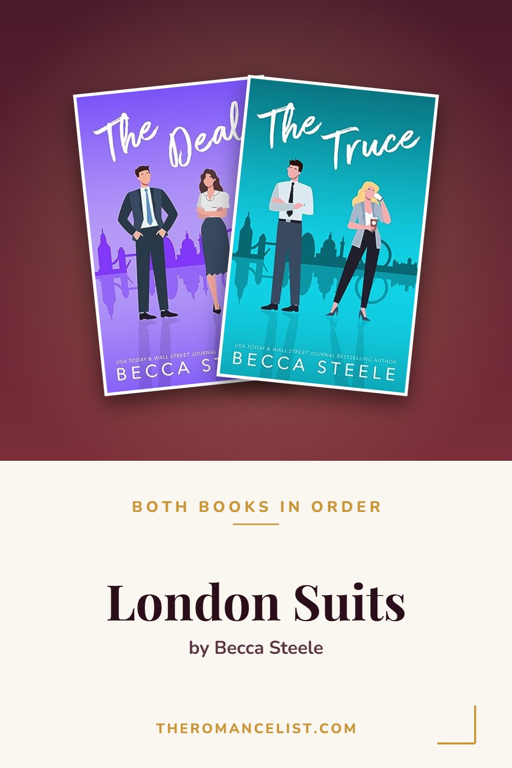 London Suits by Becca Steele — books in order