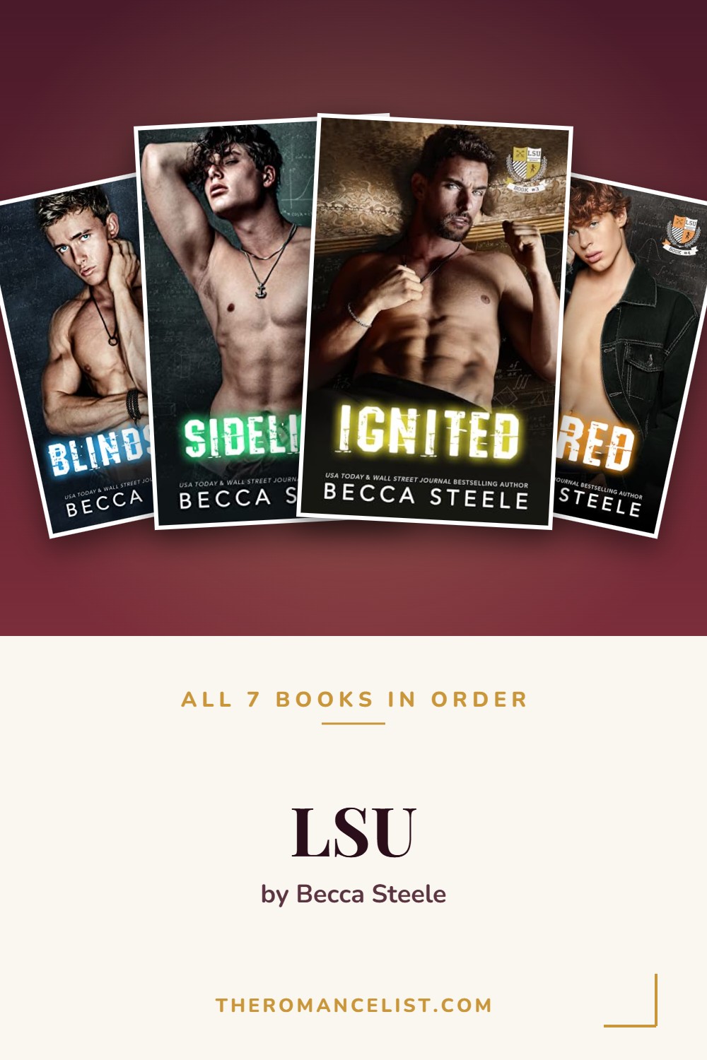 LSU by Becca Steele — books in order