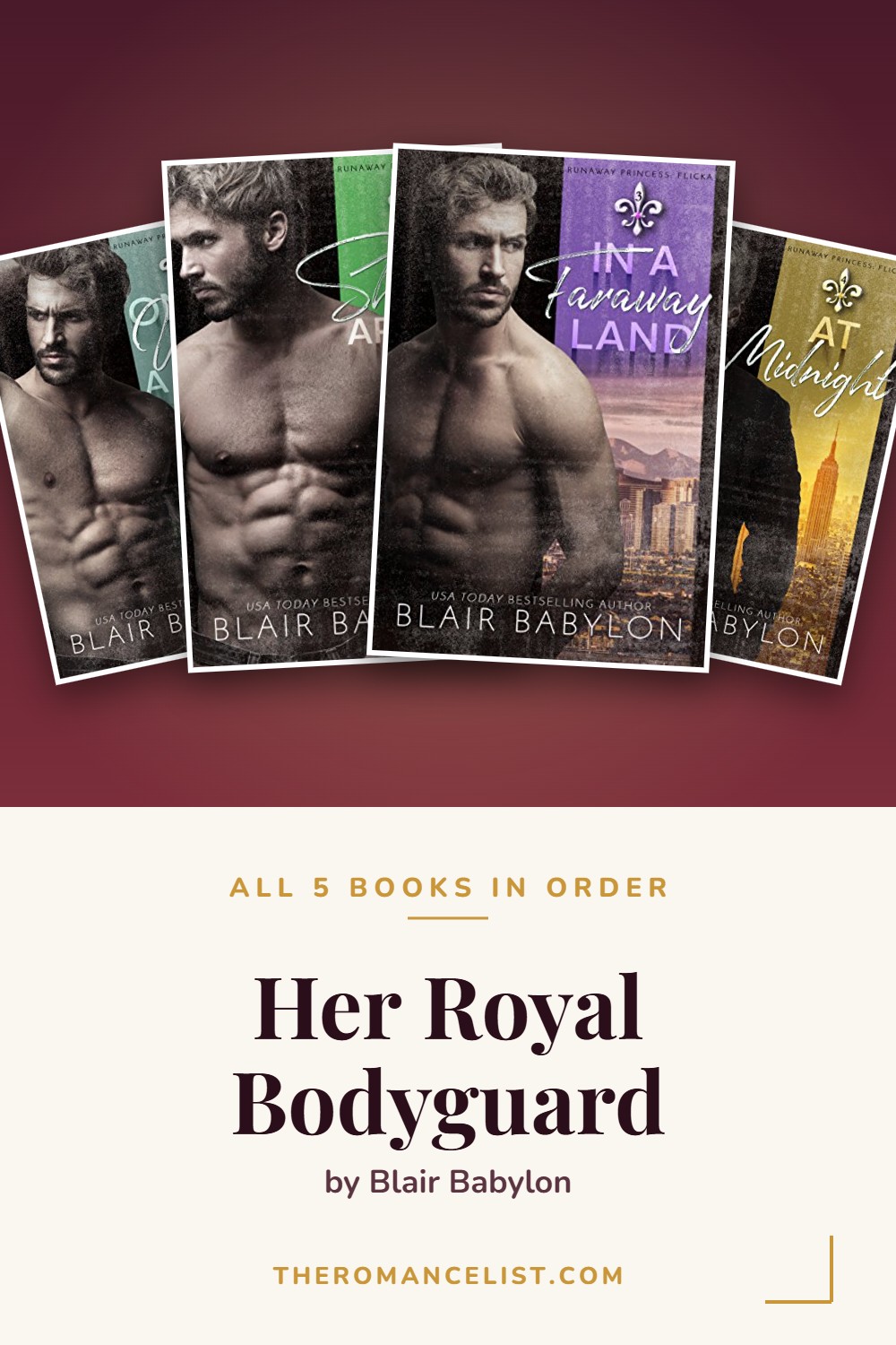 Her Royal Bodyguard by Blair Babylon — books in order