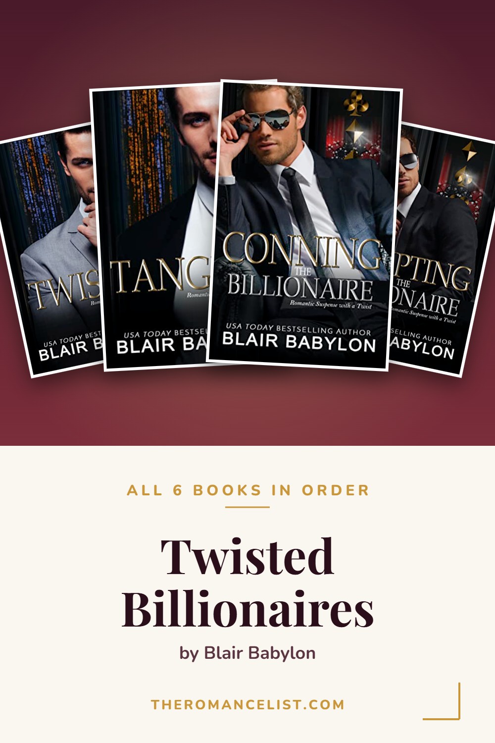 Twisted Billionaires by Blair Babylon — books in order