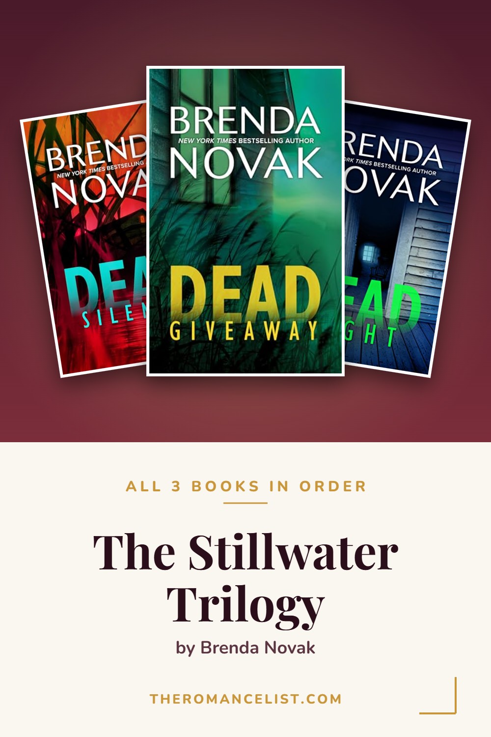 The Stillwater Trilogy by Brenda Novak — books in order
