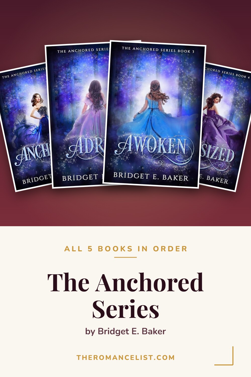 The Anchored Series by Bridget E. Baker — books in order