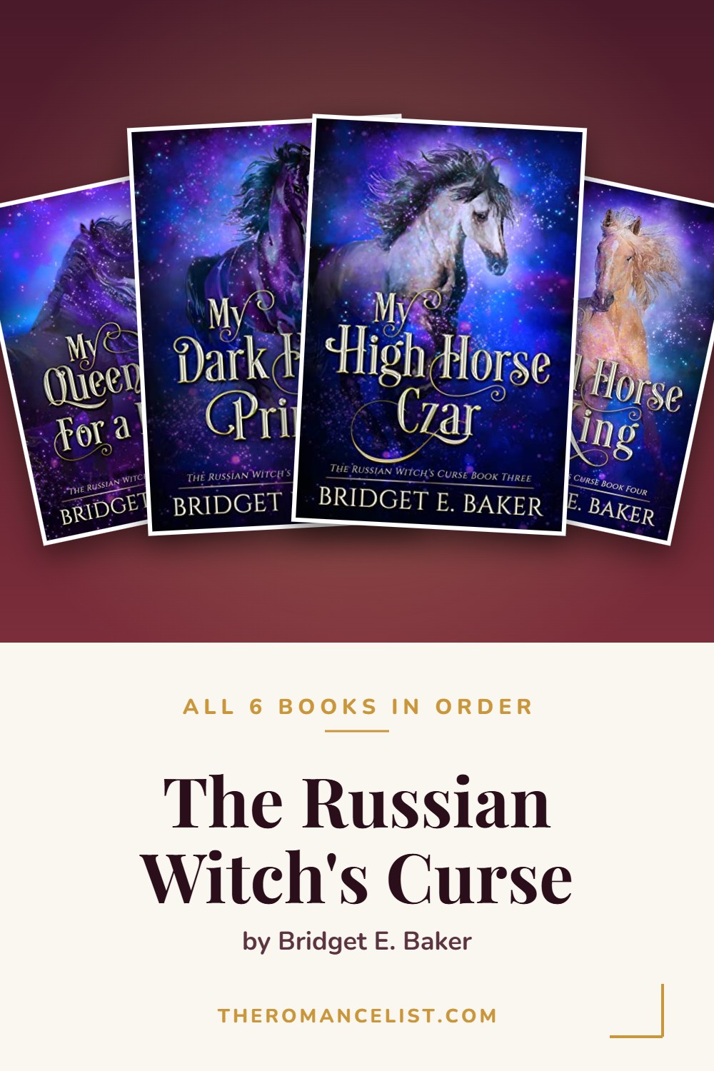 The Russian Witch's Curse by Bridget E. Baker — books in order