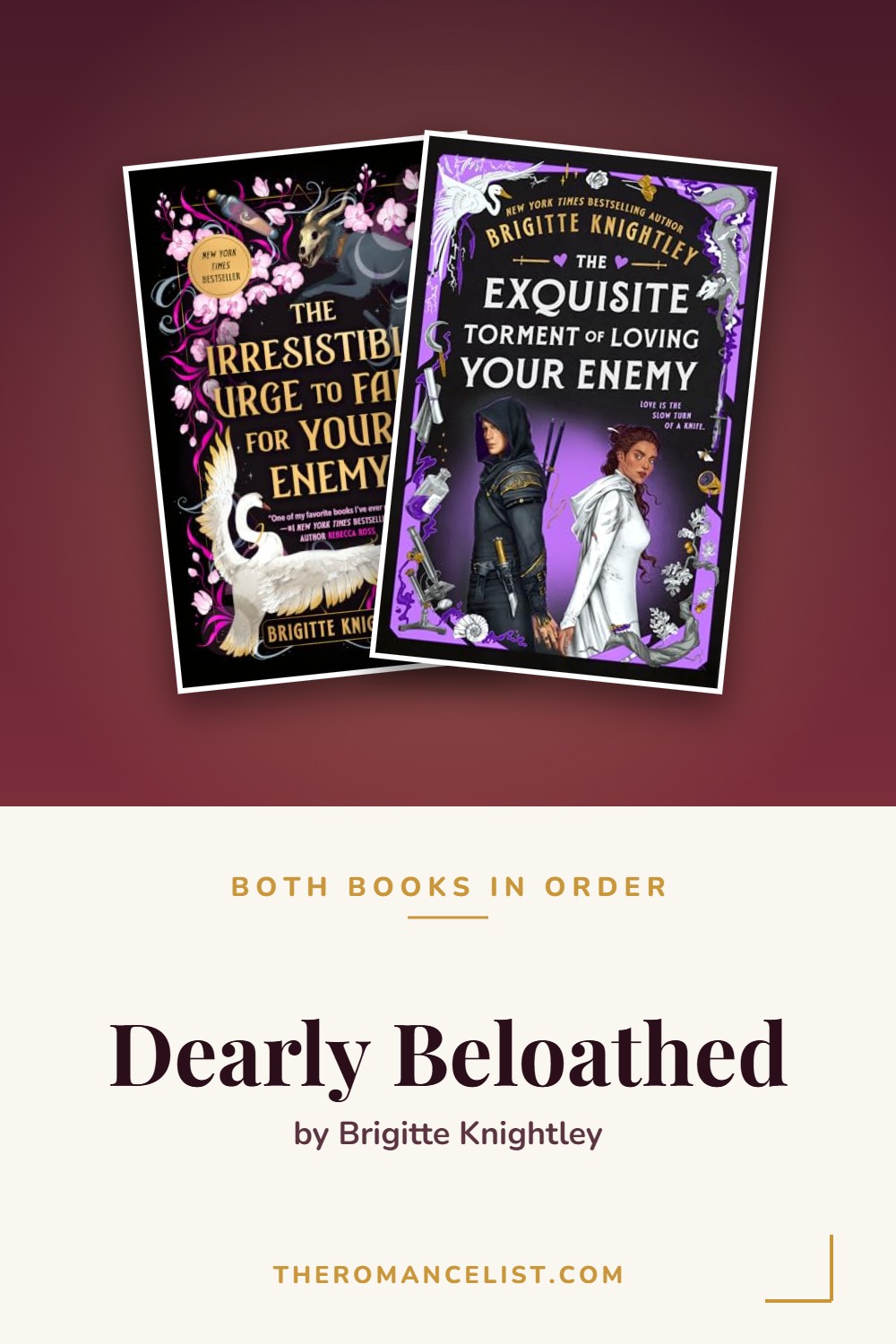 Dearly Beloathed by Brigitte Knightley — books in order