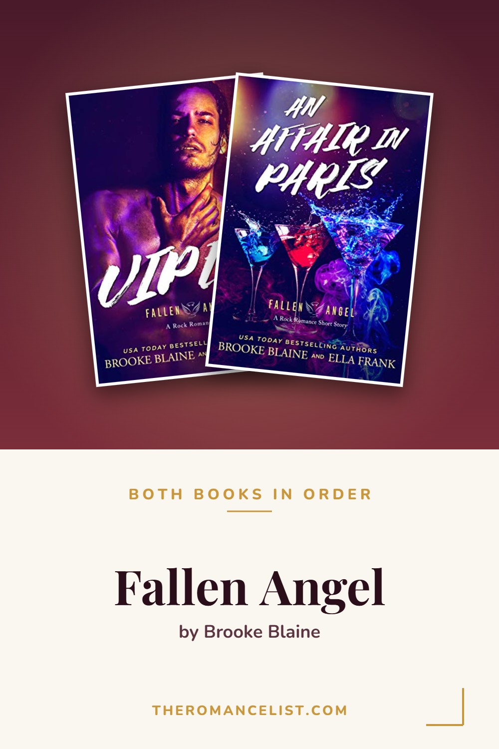 Fallen Angel by Brooke Blaine — books in order