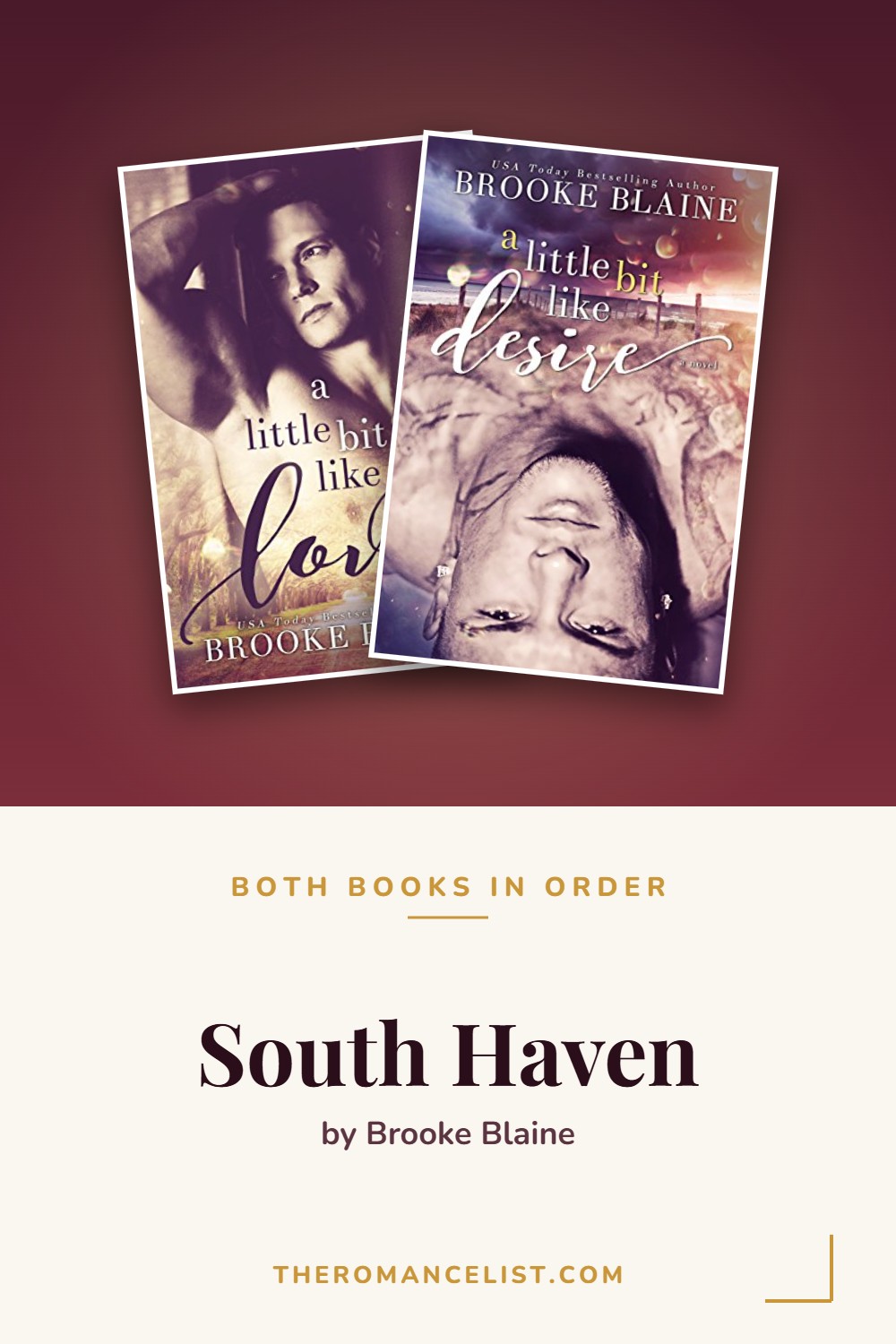 South Haven by Brooke Blaine — books in order