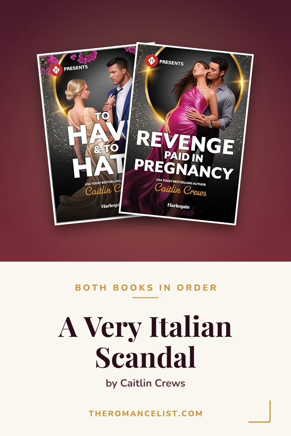 A Very Italian Scandal by Caitlin Crews — books in order