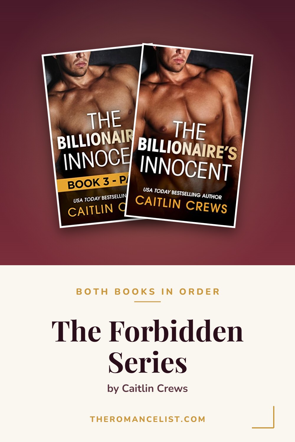 The Forbidden Series by Caitlin Crews — books in order