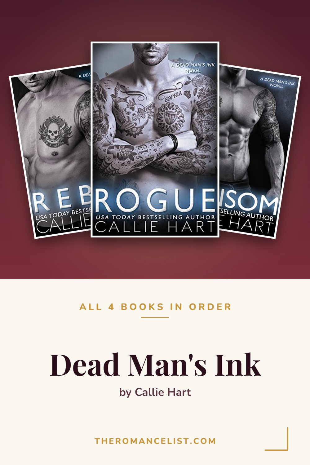 Dead Man's Ink by Callie Hart — books in order
