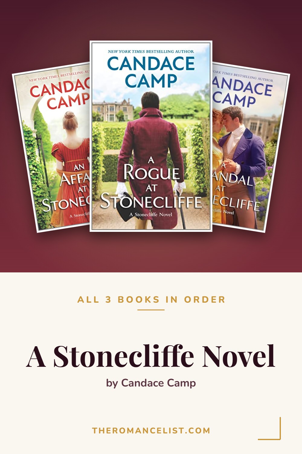 A Stonecliffe Novel by Candace Camp — books in order