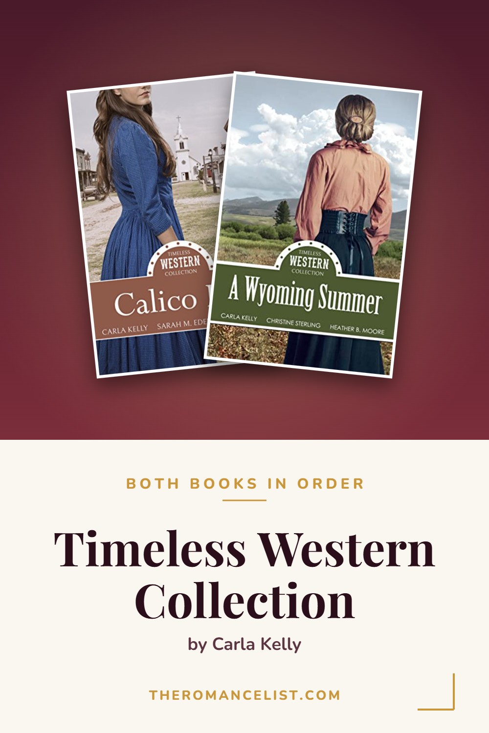 Timeless Western Collection by Carla Kelly — books in order