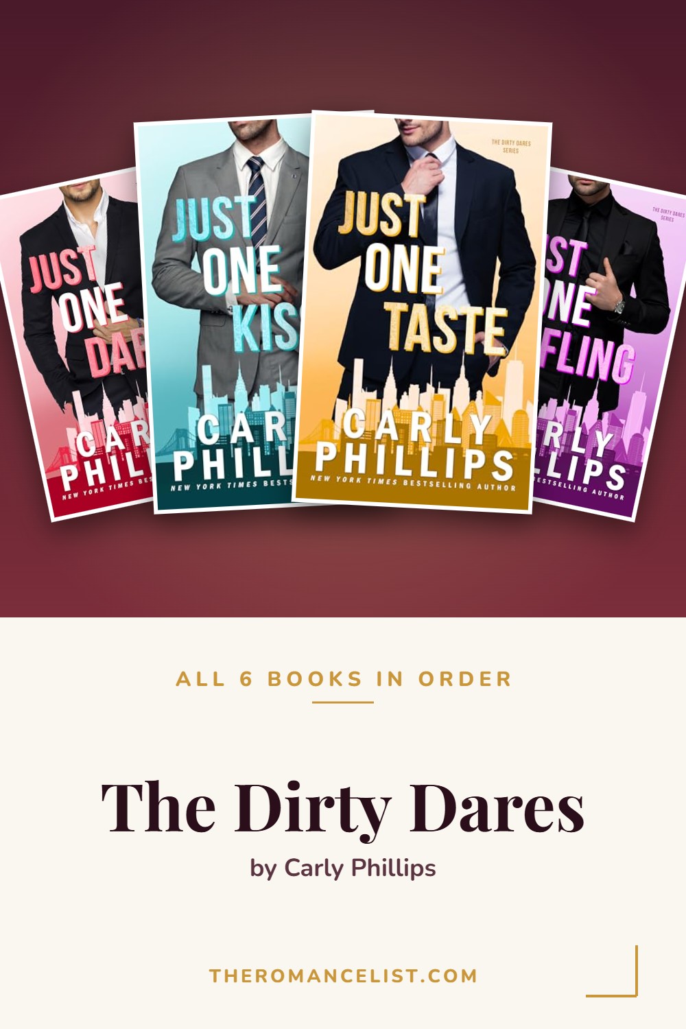 The Dirty Dares by Carly Phillips — books in order